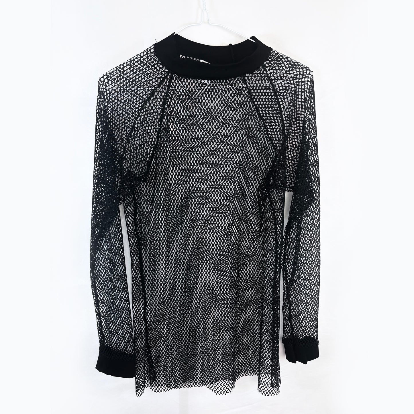 Bauhaus Fishnet Top