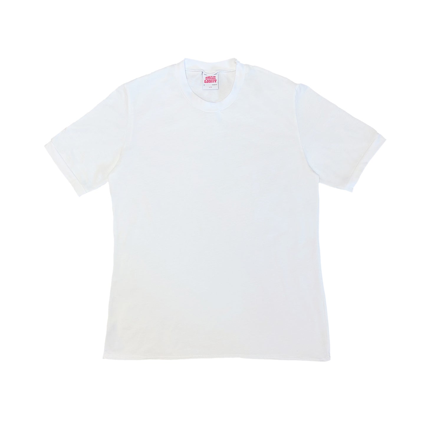 white shirt on white background